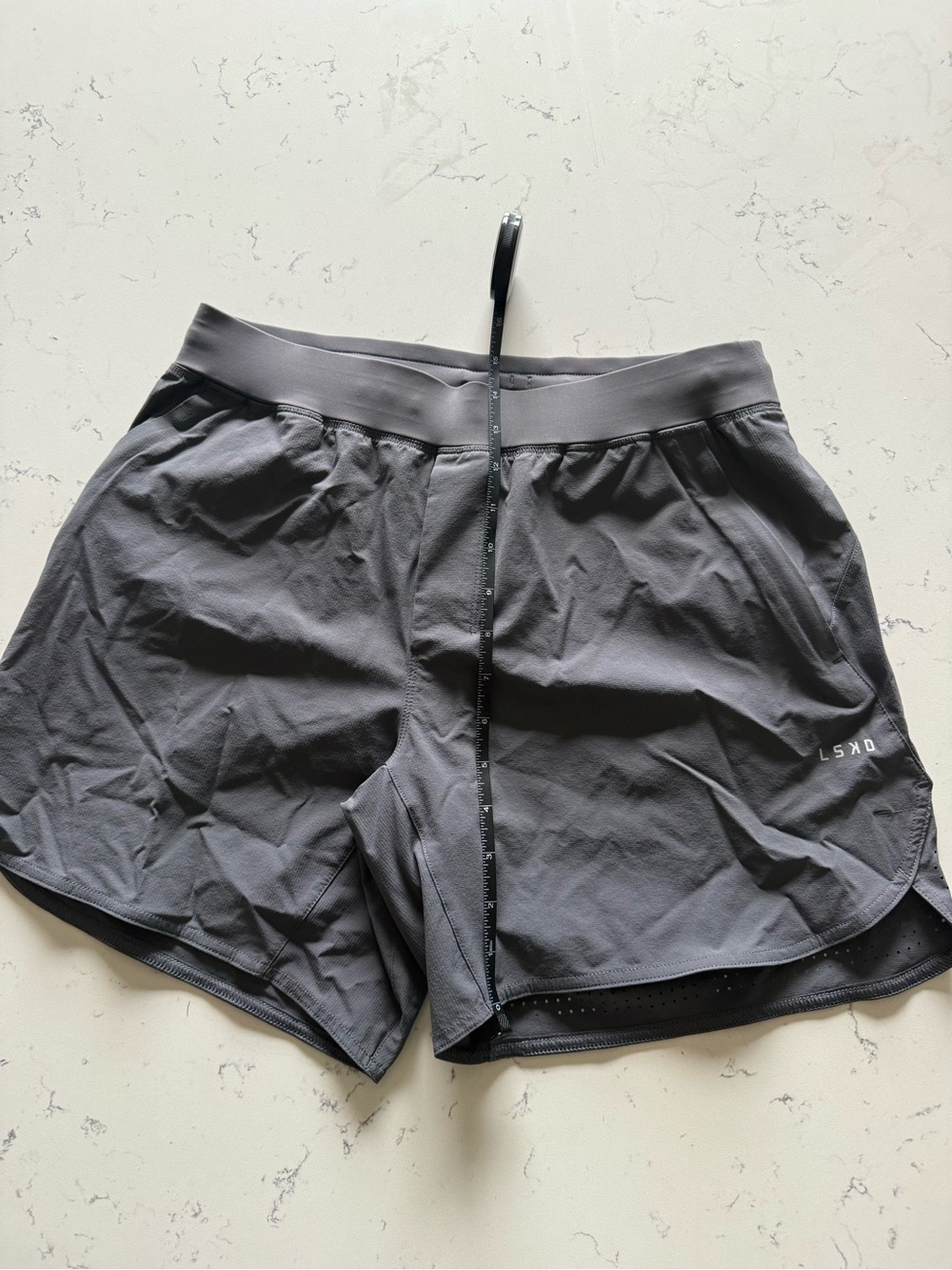 6 inch Men's Athletic Shorts - Gray